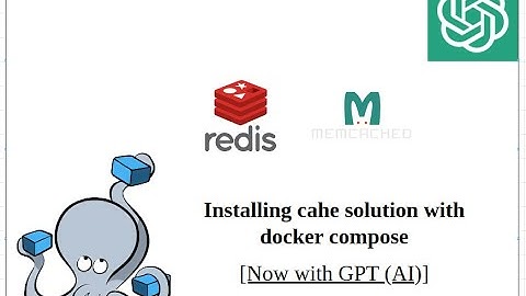 Cache Solution with  docker compose - now with GPT(API)