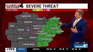 First Alert Weather Day - Dangerous heat, isolated storm threat