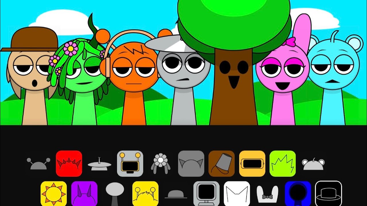 Sprunki Best Gameplay Compilation | Relaxing Rhythm Music (1 Hour)