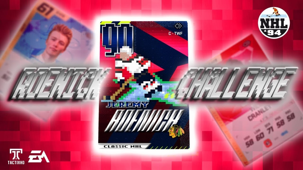 NHL 20 HUT - JEREMY ROENICK NHL 94 CHALLENGE