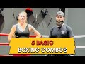 BOXING TRAINING - 5 BASIC BOXING COMBOS