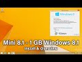 Mini 8.1 : The 1 GB Windows 8.1