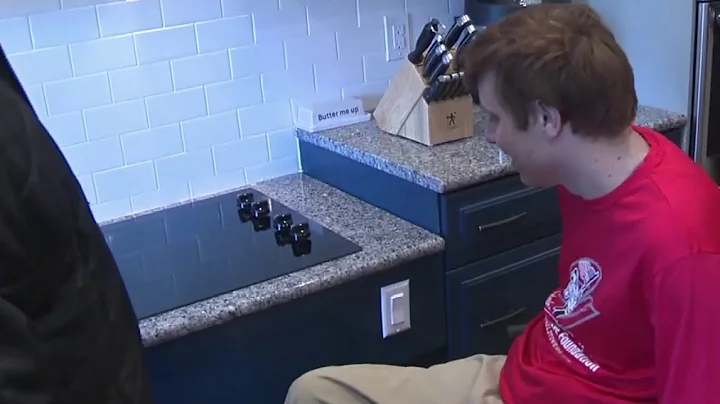 Veteran gets new smart home customized to accommodate his disabilities