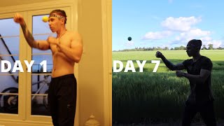 Learning the ' Reflex boxing ball ' in 7 DAYS Challenge