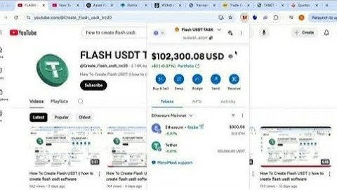 How to Create Tradable Flash USDT for Trading Works on Quotex Binance (Educational purposes only)
