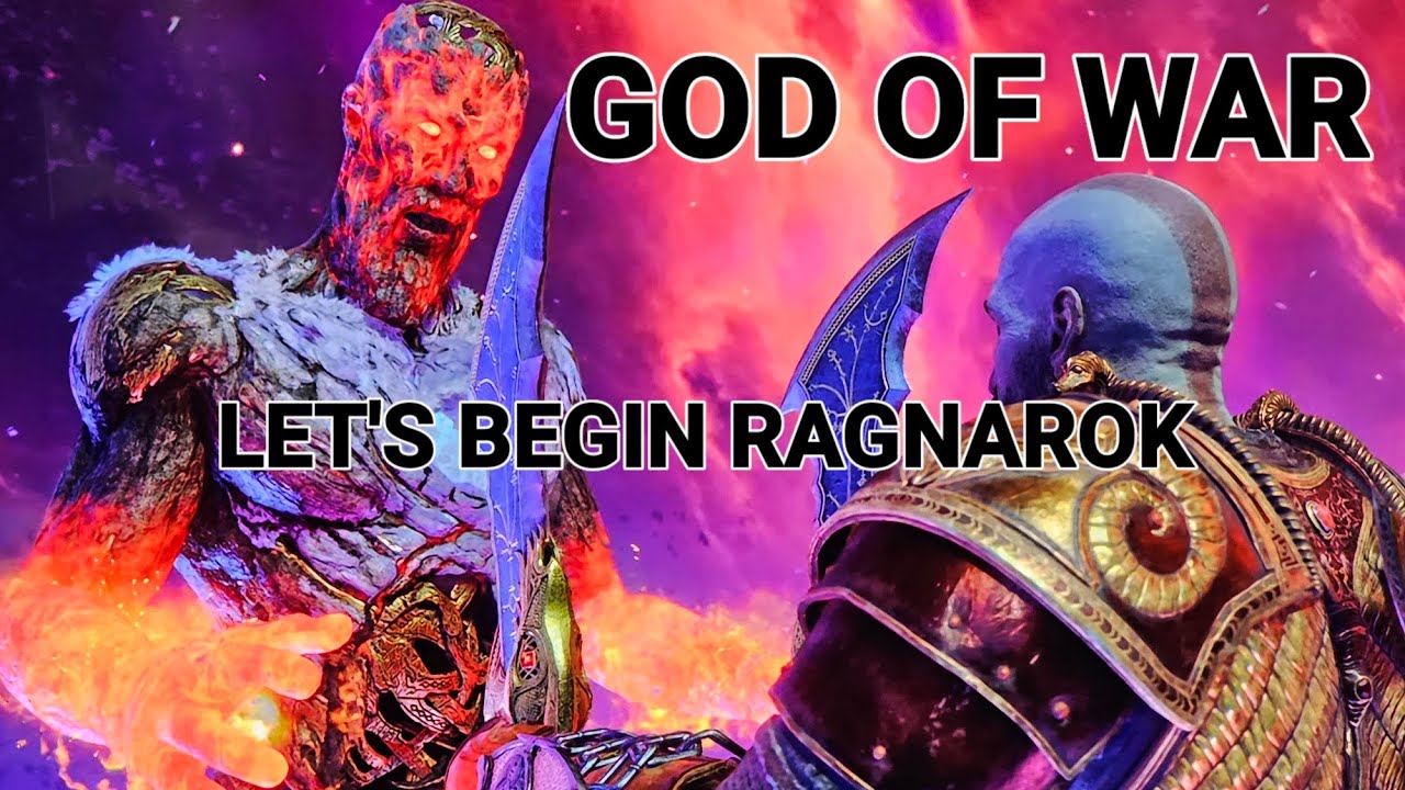 God of War Ragnarök Surter And the primordial flame - YouTube