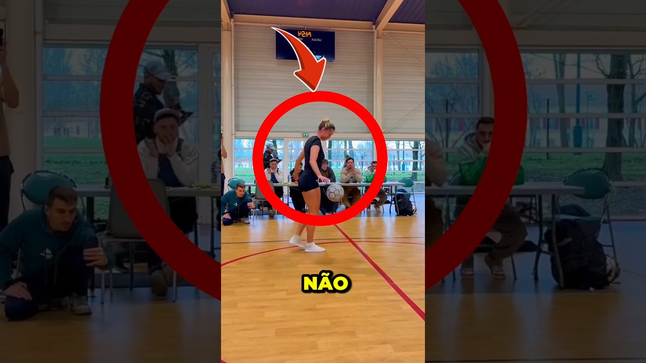 ELA resolveu HUMILHAR todos dali 😱😱💀 #futebol #chellenge #dribles #foryou #shorts #ytshorts #viral