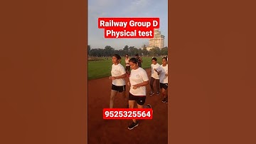 Railway group d physical rrb group d pet live running #viralvideo #railwaygroupd