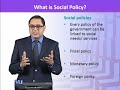 SOC601 Social Policy and Governance Lecture No 6