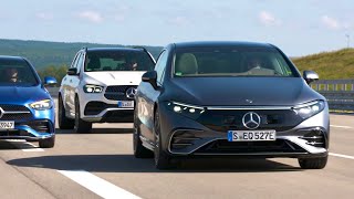 Mercedes EQS 2022 - передовые технологии и безумные системы БЕЗОПАСНОСТИ