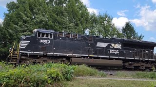 NS Train in Double Barrel Formation