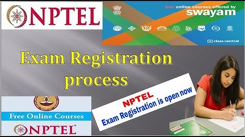 #NPTEL #EXAM REGISTRATION PROCESS || #NPTEL online certification course Exam registration process.