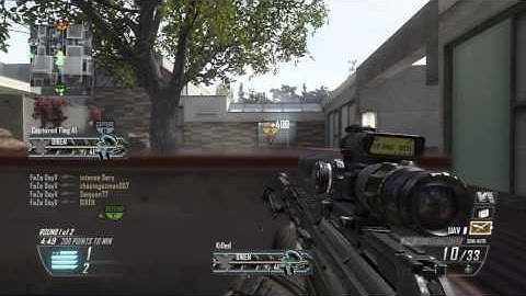 Black Ops 2 Sniper QUAD! - FaZe DayV