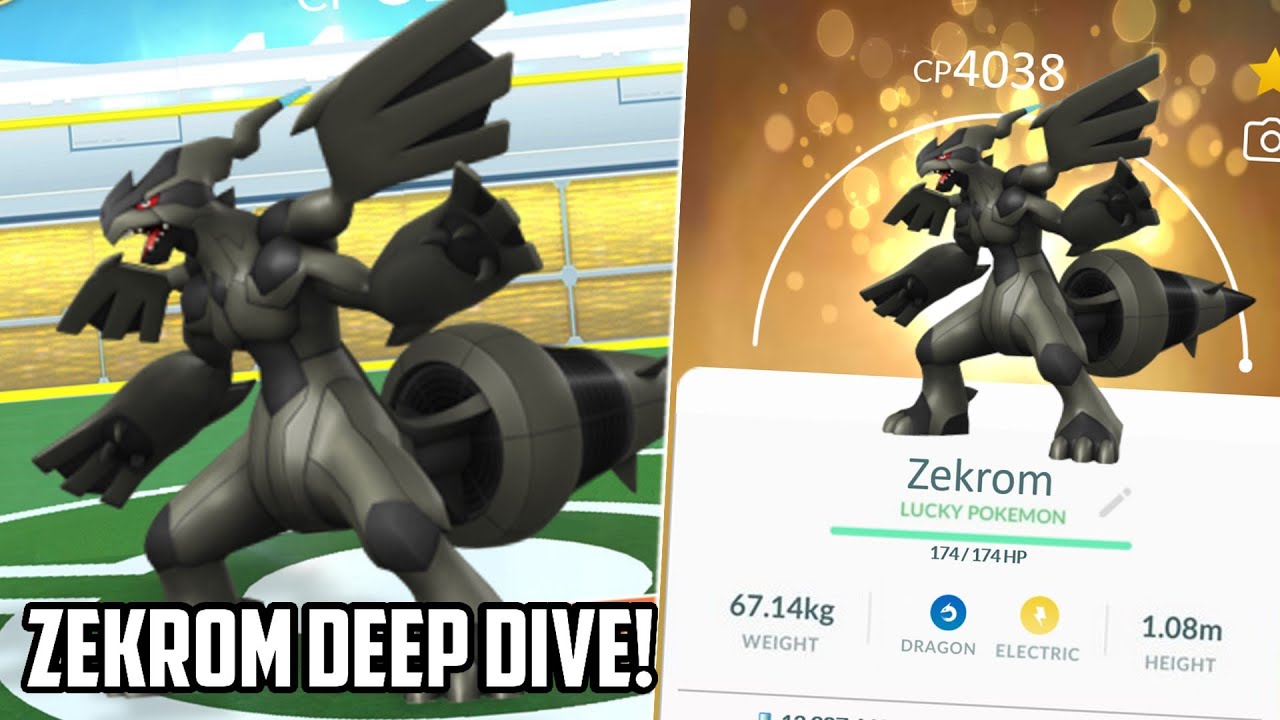 Pokémon GO Zekrom Counters and Best Moves