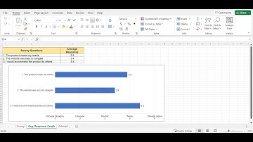 Microsoft Excel - Horizontal Bar Graph - X-Axis Labels with Text