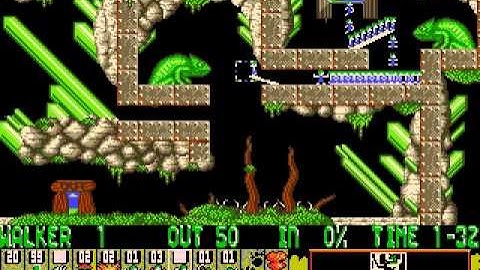 Oh No! More Lemmings - Havoc Level 17