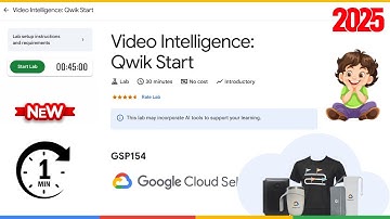 Video Intelligence: Qwik Start | GSP154