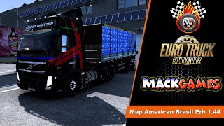 Map American Brasil Erb 1.44