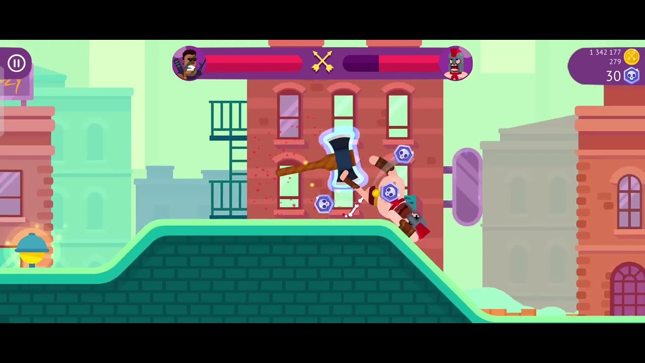 Arnold the unstopable vs mime, leonidas round 3