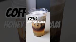Coffee Honey Milk Foam