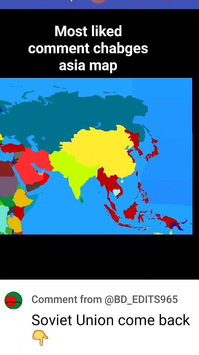 Most liked commrnt chnages asia map #song#remix#edm #mapper #geography#country#europe #geographymap