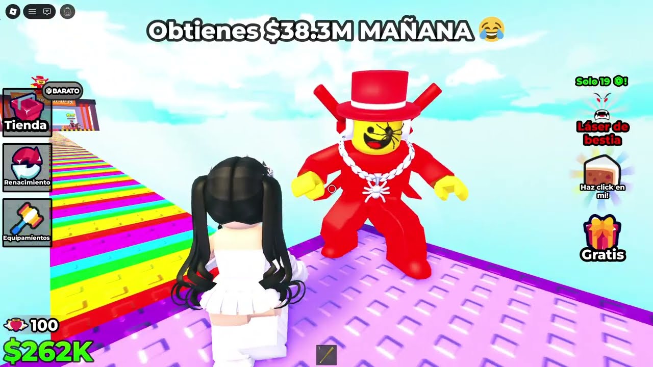 ¡ESCAPA DE LA TORRE POR BRAINROTS 😨! |ROBLOX // MUNDOAHLAM