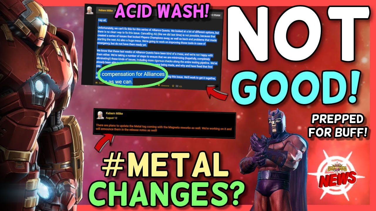 Acid Wash Hulkbuster is Back! Compensation Soon, 