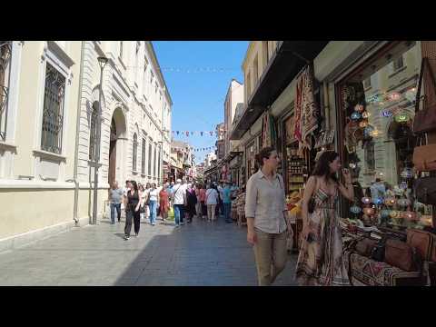 Izmir, Türkei | Basar Traditional Turkish | Stadtrundgang 4K