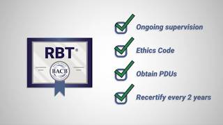 Maintaining Your RBT Certification