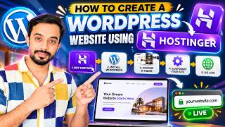 How to Create a WordPress Website using Hostinger | Hostinger WordPress Tutorial