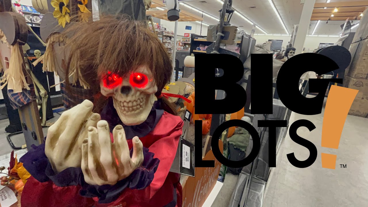 HALLOWEEN AT BIG LOTS Big Lots Halloween 2022 🎃 YouTube