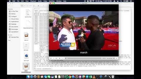 CCAligner - Word by Word Audio Video Transcription Demo | GSoC 2017