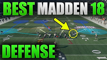 MOST DOMINANT MADDEN 18 DEFENSE | KILL THE RUN AND THE PASS | Madden 18 Best Defensive Play