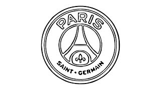 كيفية رسم شعار باريس سان جيرمان