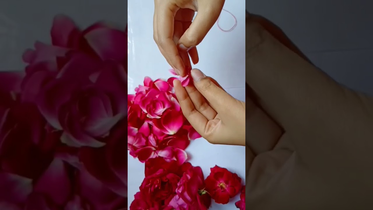 diy real flower bracelet 