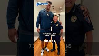 Meet The Seven Foot Three Police Officer Towering Over Everyone #Police #Texas #Funny #Viral