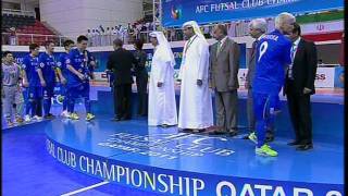 AFC Futsal Club Championship   Qatar 2011 Premiação