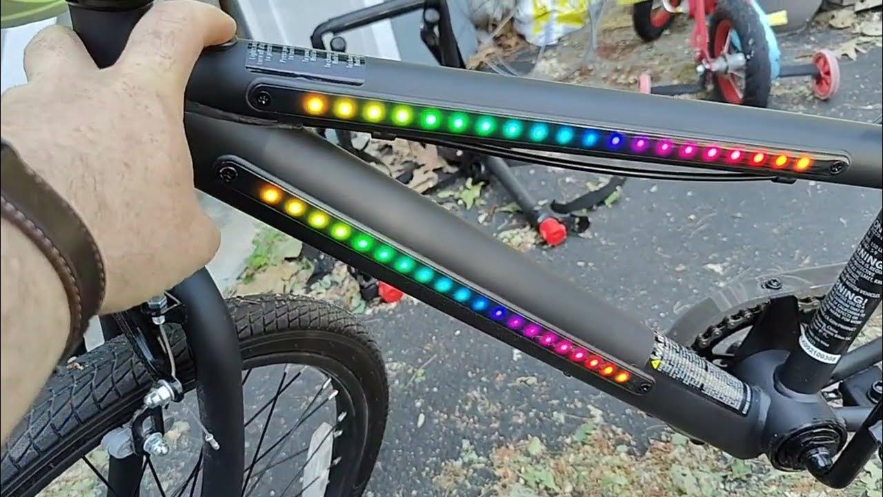 Jetson JLR X 20 Wheel Light Up Bike Review, Cool lights! Not cool front