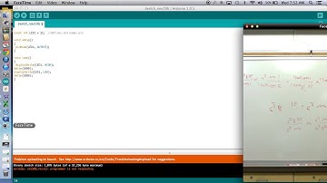 Arduino hello world sketch