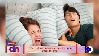 #DeMujerAMujer | ¿Por qué no debemos dormir con la boca abierta?