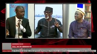 De gemoederen lopen hoog op wanneer Akin Fatunke en Otunba Ogungbemi botsen over de realtime verk...