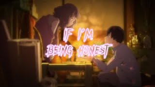 Nightcore || If I'm being honest [Anna Clendening] // lyrics