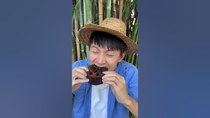 A cake made of coal briquettes|Chinese Mountain Forest Life And Food #MoTiktok #Fyp