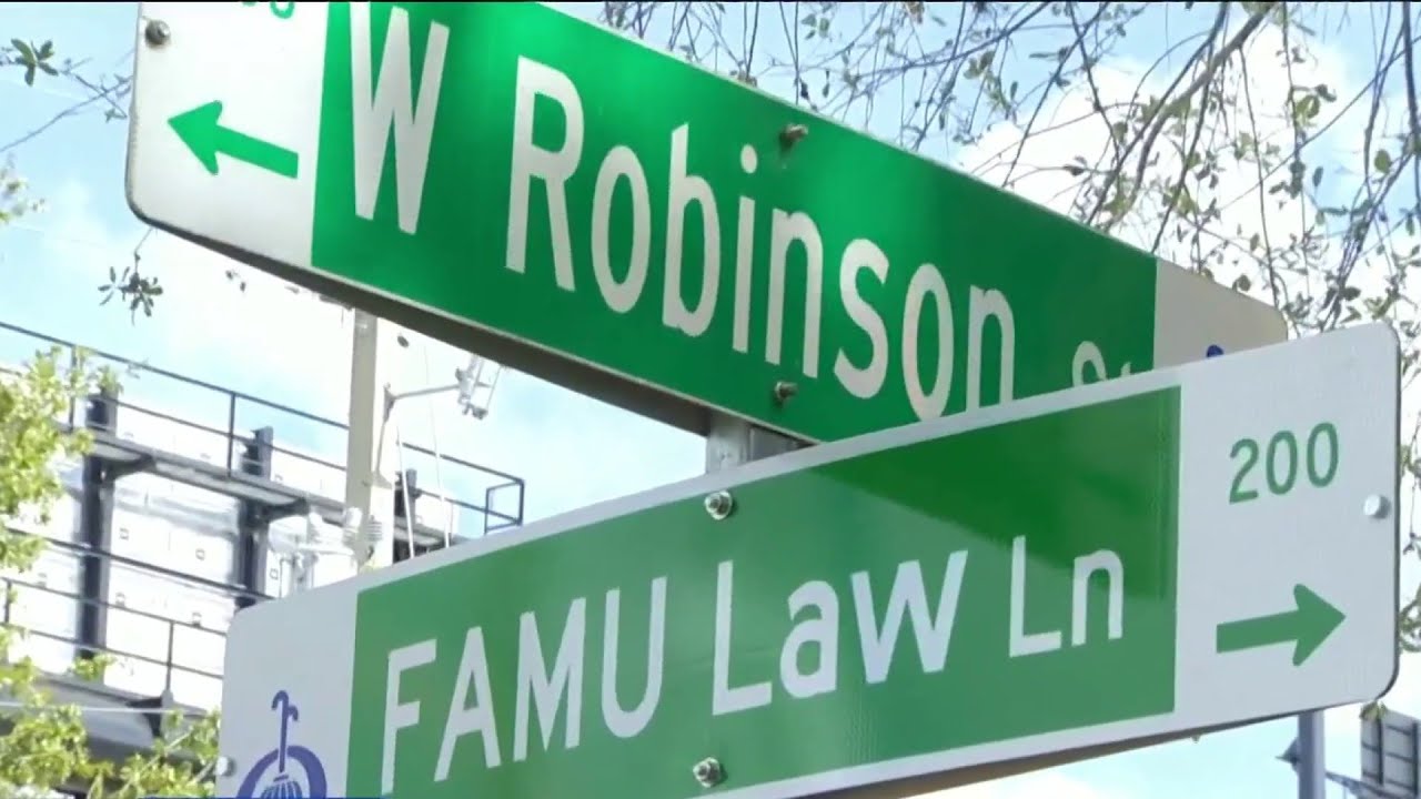 FAMU Law Lane Street Unveiling YouTube