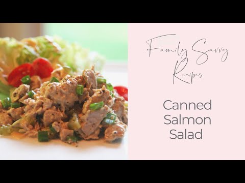 Video: Resep Salad Dengan Salmon Merah Muda Kalengan