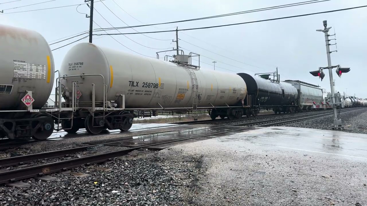 UP 2543 At Humble Westfield Rd Thru Westfield TX (Filmed: 2/22/25)