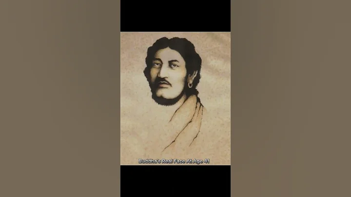 Gautama Buddha's real portrait at the age of 41 #buddharealface  #buddha #buddhaquotes