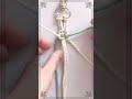 マクラメ　ダブルねじり結び /double spiral#macrame #shorts#tutorial