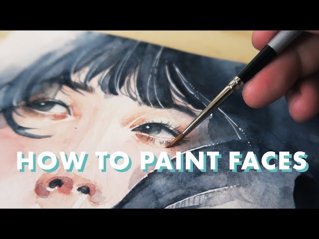 Painting an Eye in Watercolor · Art Prof