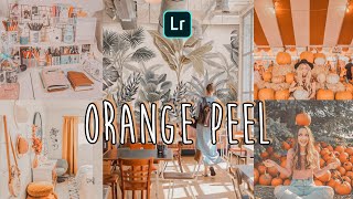 Orange peel preset-Lightroom Mobile Presets Free DNG | Orange peel Preset Lightroom Editing Tutorial screenshot 1